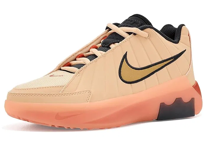 Кроссовки детские Lebron Witness IX Nike Kids, Ice Peach/Metallic Gold/Orange Pulse