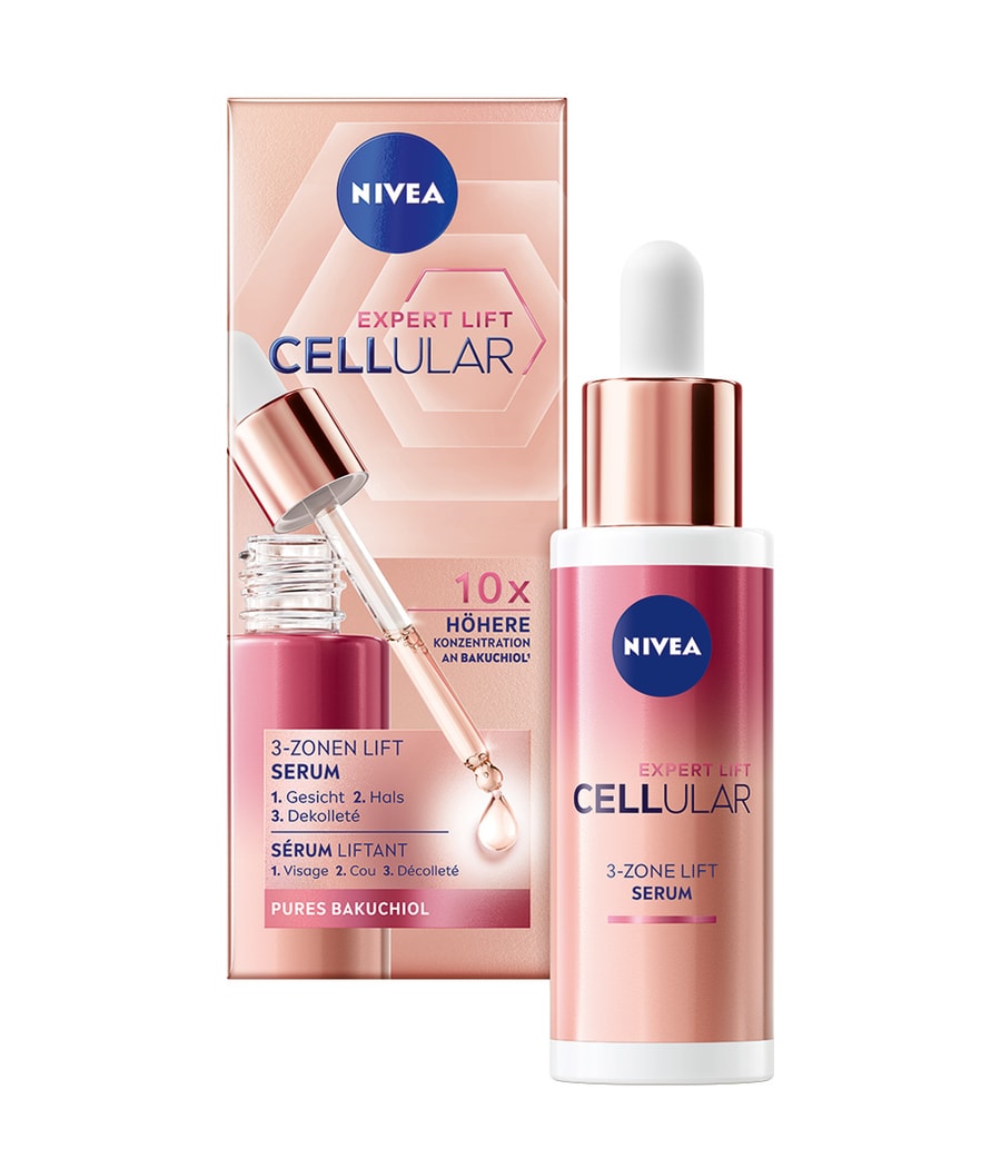 

Сыворотка для лица NIVEA Cellular Expert Finish Lift 3 Zonen Lift Serum, 30 ml