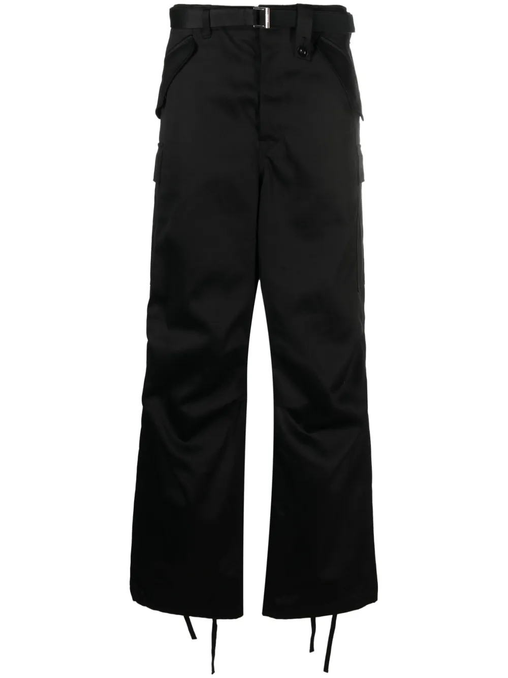 

Прямые брюки карго SACAI, черный