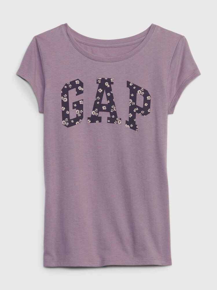 

Детская футболка с логотипом Gap, фиолетовый