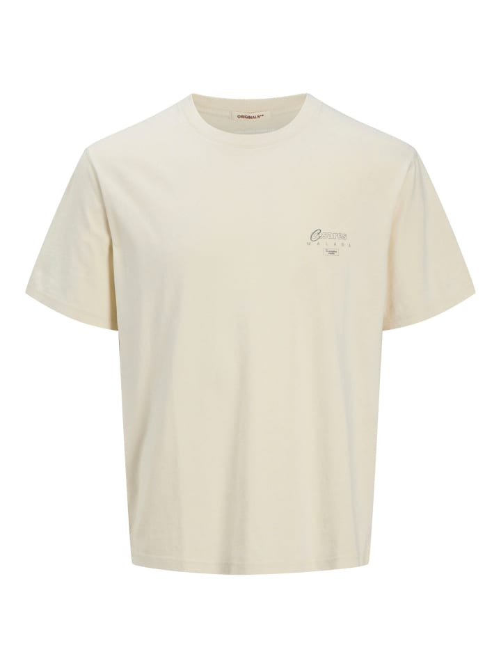 

Футболка JACK & JONES Junior, античный белый