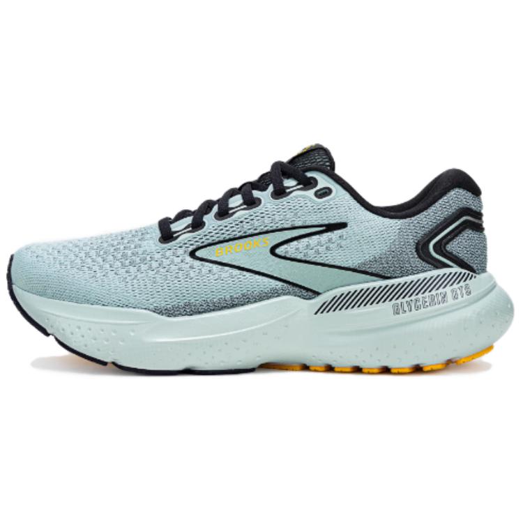 

Brooks Кроссовки Glycerin 21 с низким верхом, противоскользящие, износостойкие, мужские, сине-черно-золотые