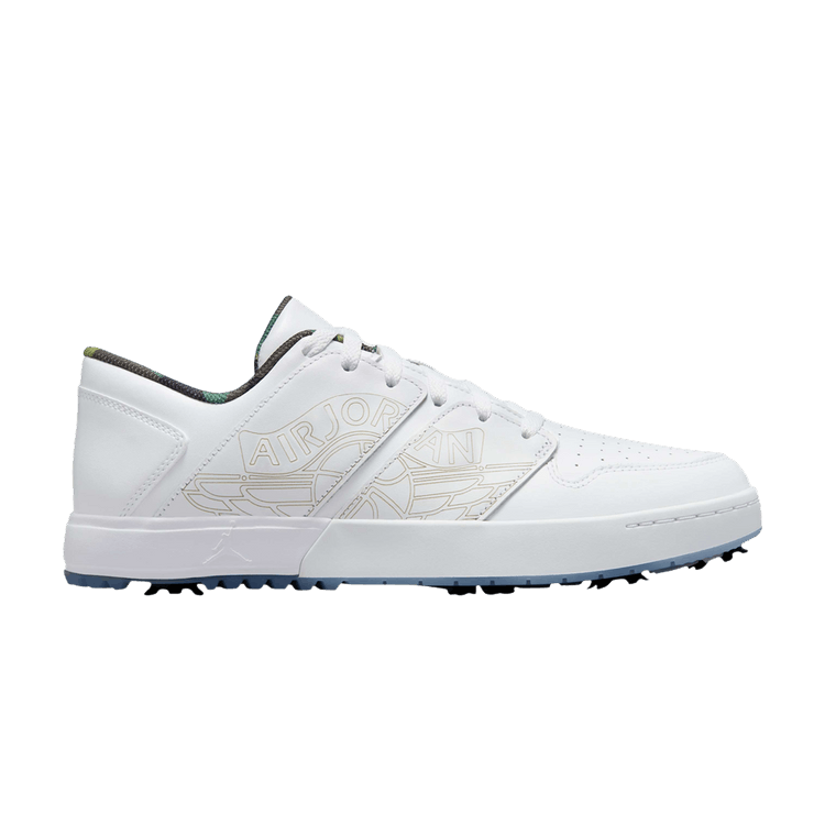 

Кроссовки Jordan Nu Retro 1 Low Golf 'Triple White', белый