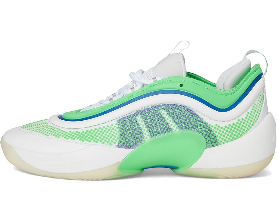 Кроссовки adidas D.O.N. Issue 6 Basketball Shoes, цвет White/Screaming Green/Lucid Blue — фото 4