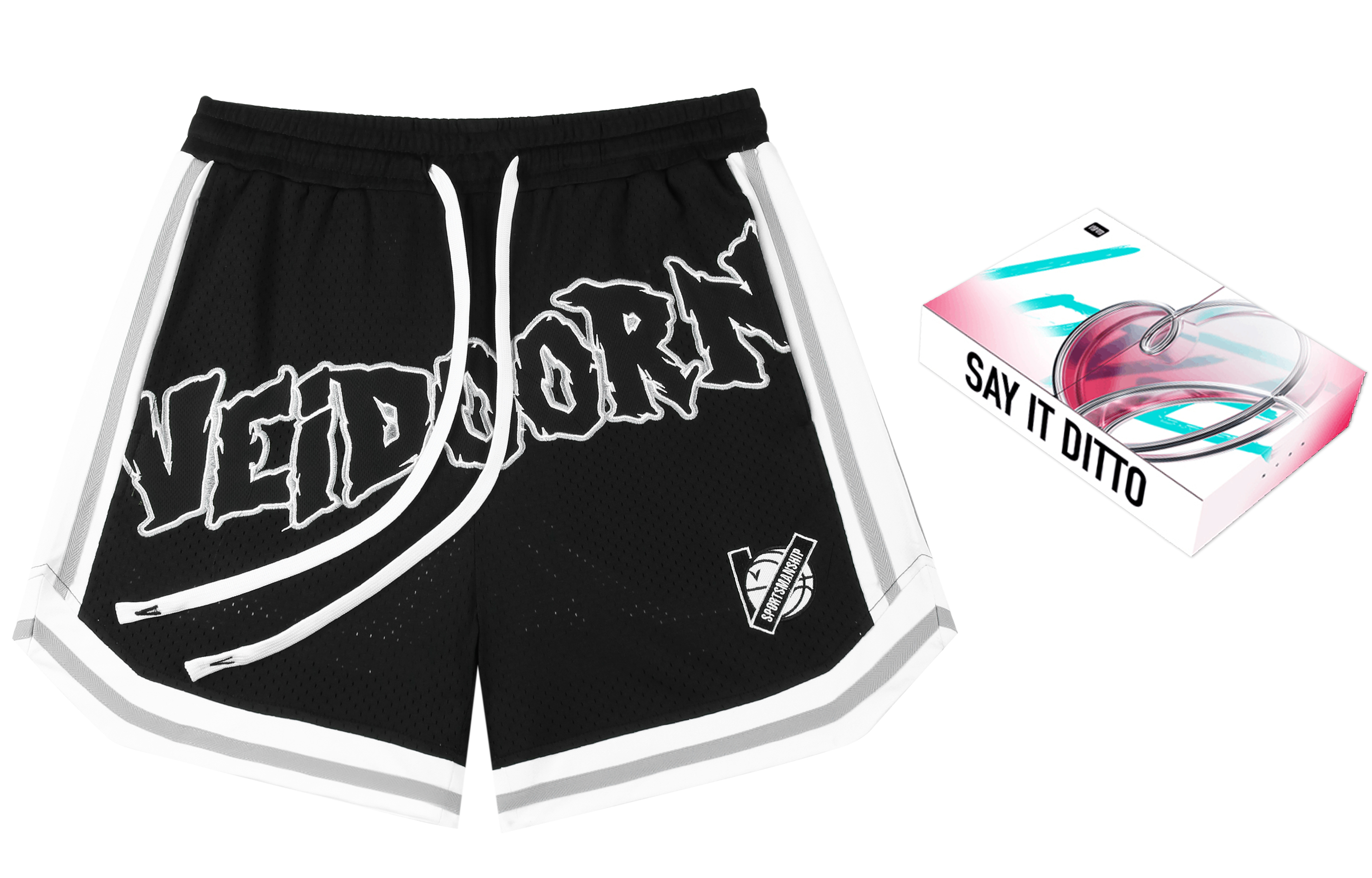 

Баскетбольные шорты мужские VEIDOORN, Love You Box (Reverse Graphite Black)