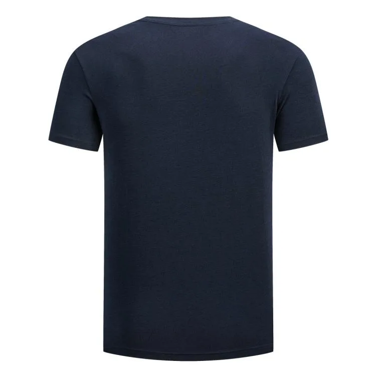 EMPORIO ARMANI Футболка Unisex Dark Blue Crew Neck Moderate Straight Fit — фото 4