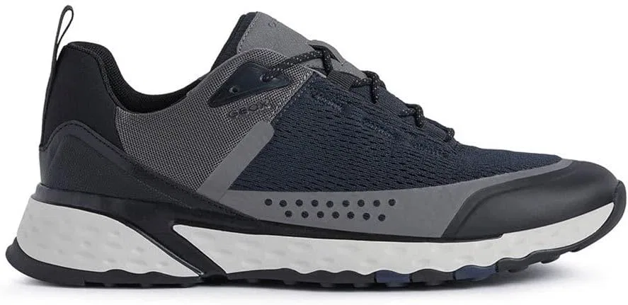 Кроссовки Geox Boys' U Sterrato B, Navy Grey — фото 4