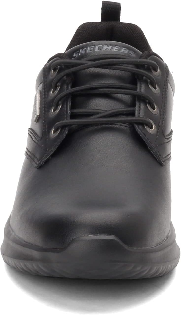Мужские оксфорды Skechers Delson-Antigo, черный — фото 4