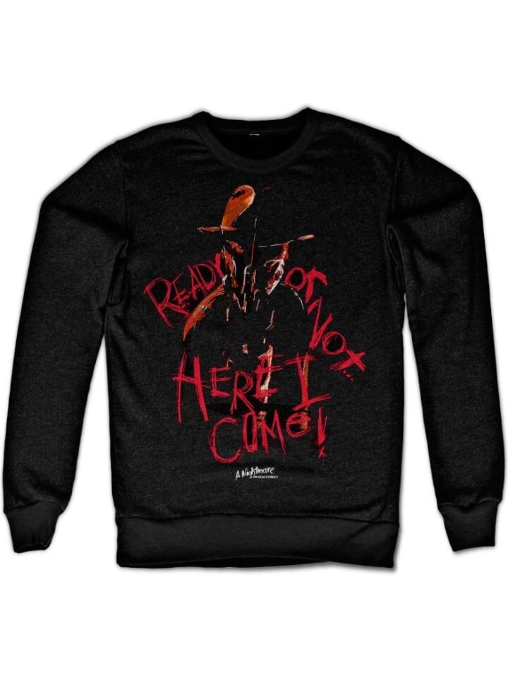 

Пуловер Nightmare On Elm Street, черный