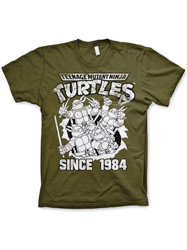 

Футболка зеленого цвета Teenage Mutant Ninja Turtles, Зеленый, Футболка зеленого цвета Teenage Mutant Ninja Turtles