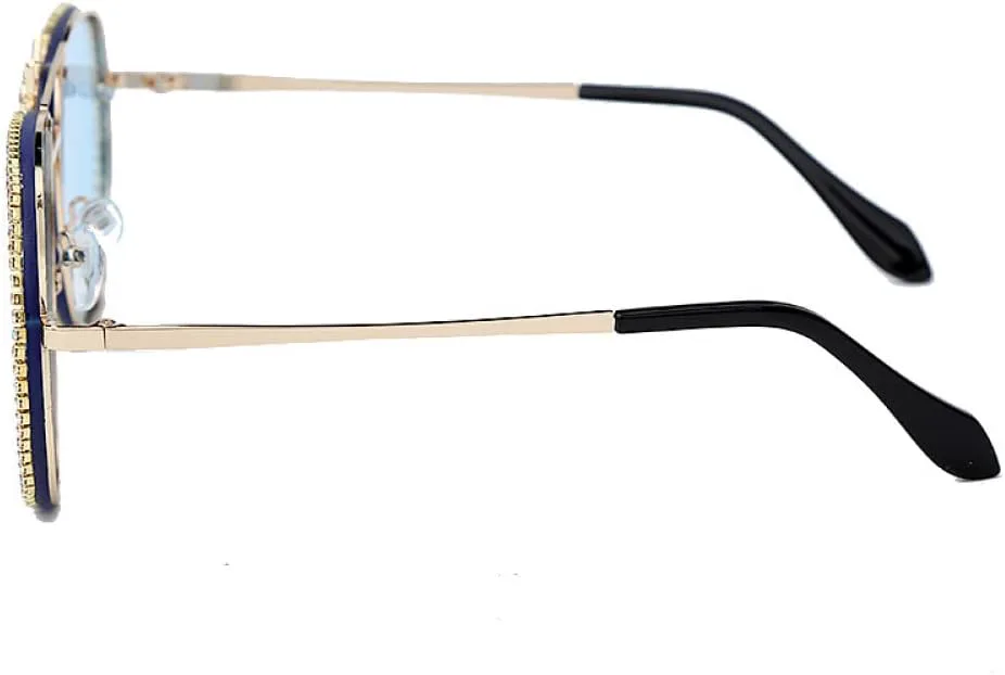 

Солнцезащитные очки женские с бриллиантовой отделкой, ретро-очки «кошачий глаз», мужские солнцезащитные очки с защитой от УФ-излучения UV400 XLUMIO, One Size