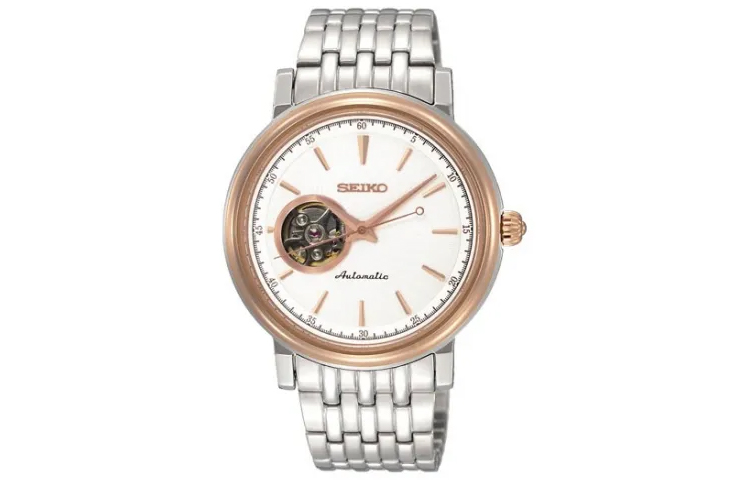 

SEIKO Часы Men's Presage Series Watch, White