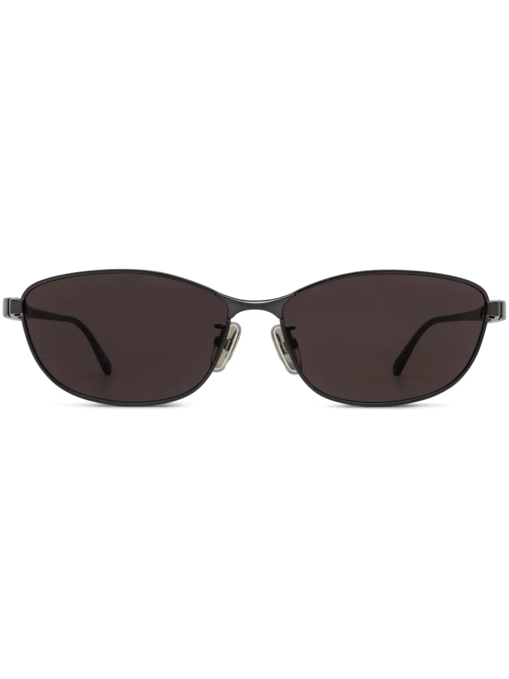 

Солнцезащитные очки в прямоугольной оправе Balenciaga Eyewear, черный