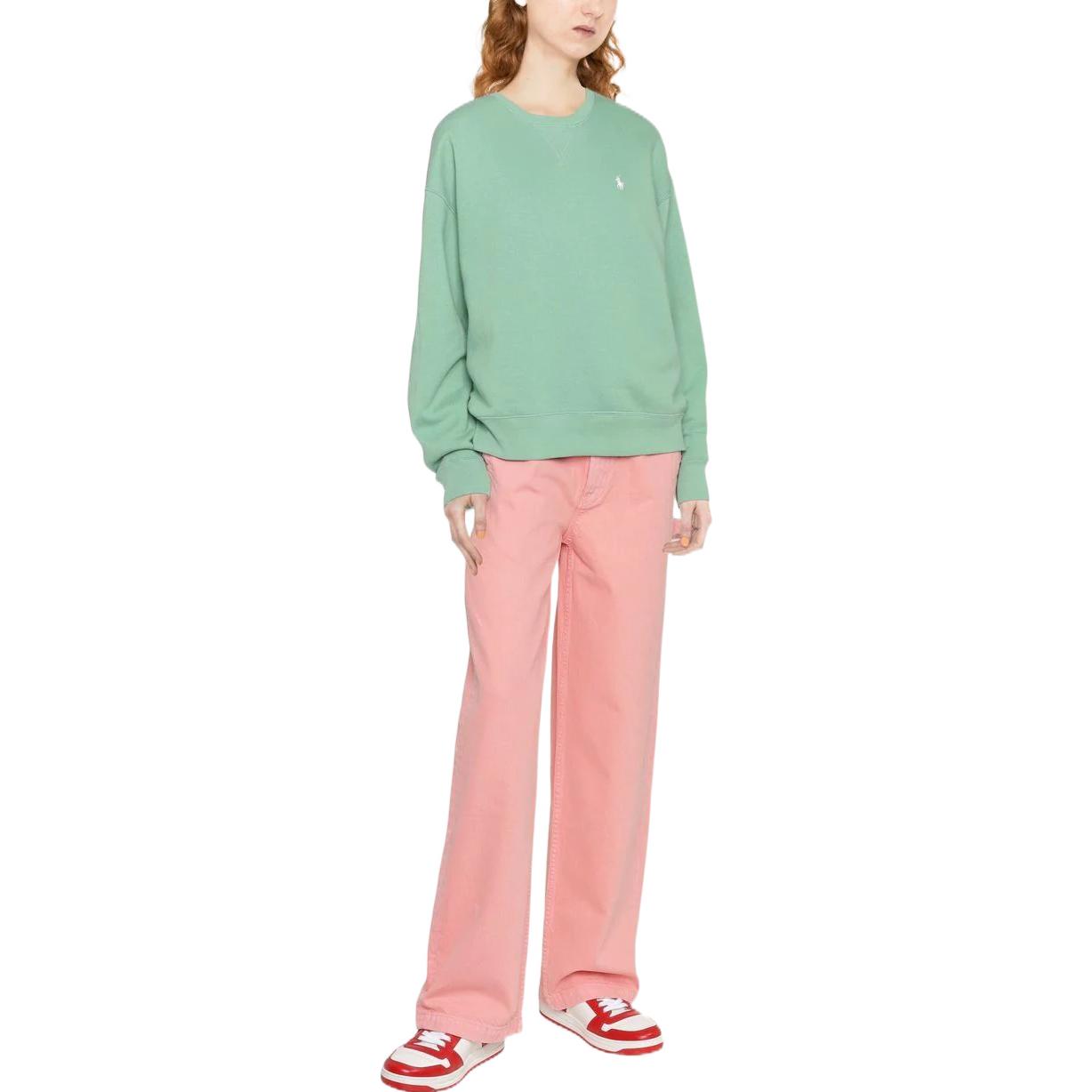 Свитшот Polo Ralph Lauren Lightweight Fleece, светло-зеленый — фото 2
