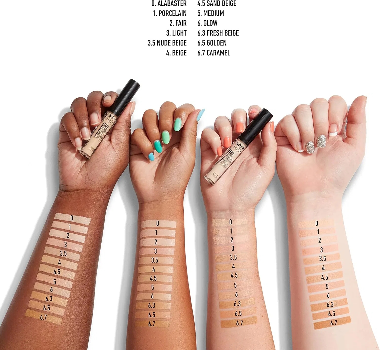 Консилер жидкий NYX Professional Makeup Medium — фото 3