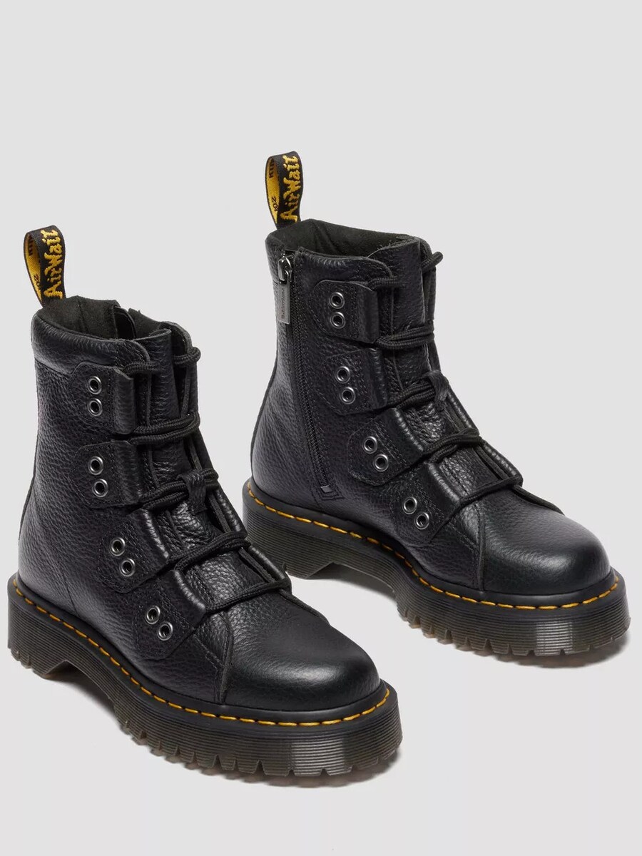 Ботинки на шнуровке Dr. Martens 1460 Bex, Black — фото 2