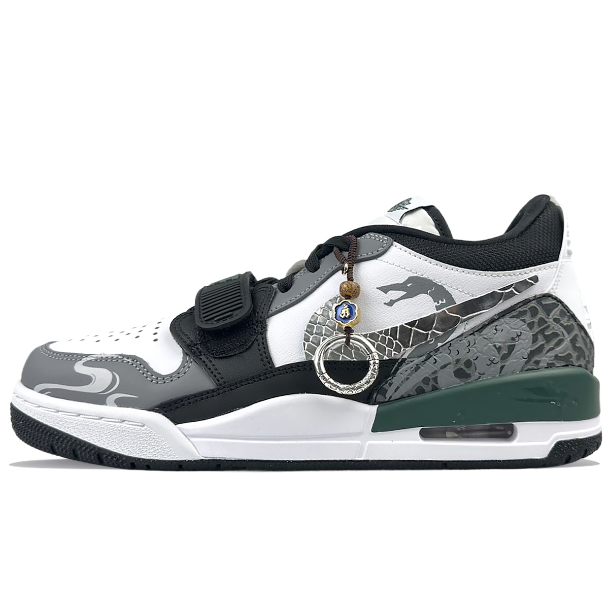 

Jordan Легаси 312 нескользящие мужские баскетбольные кеды винтажные белые, цвет White