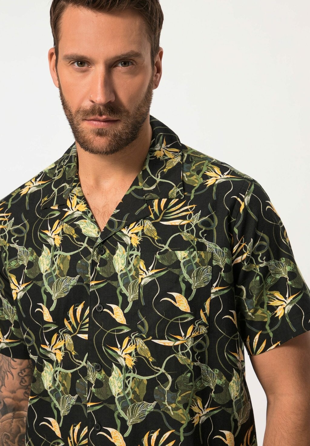 

Рубашка SHORT SLEEVE CUBA COLLAR JP1880, хаки