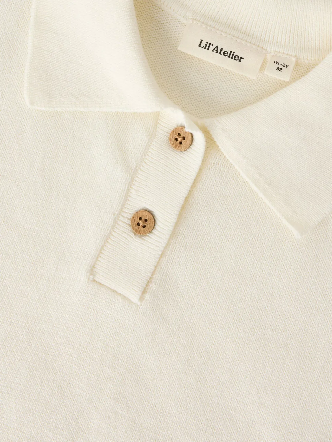 Свитер Lil'Atelier, Wool White — фото 3