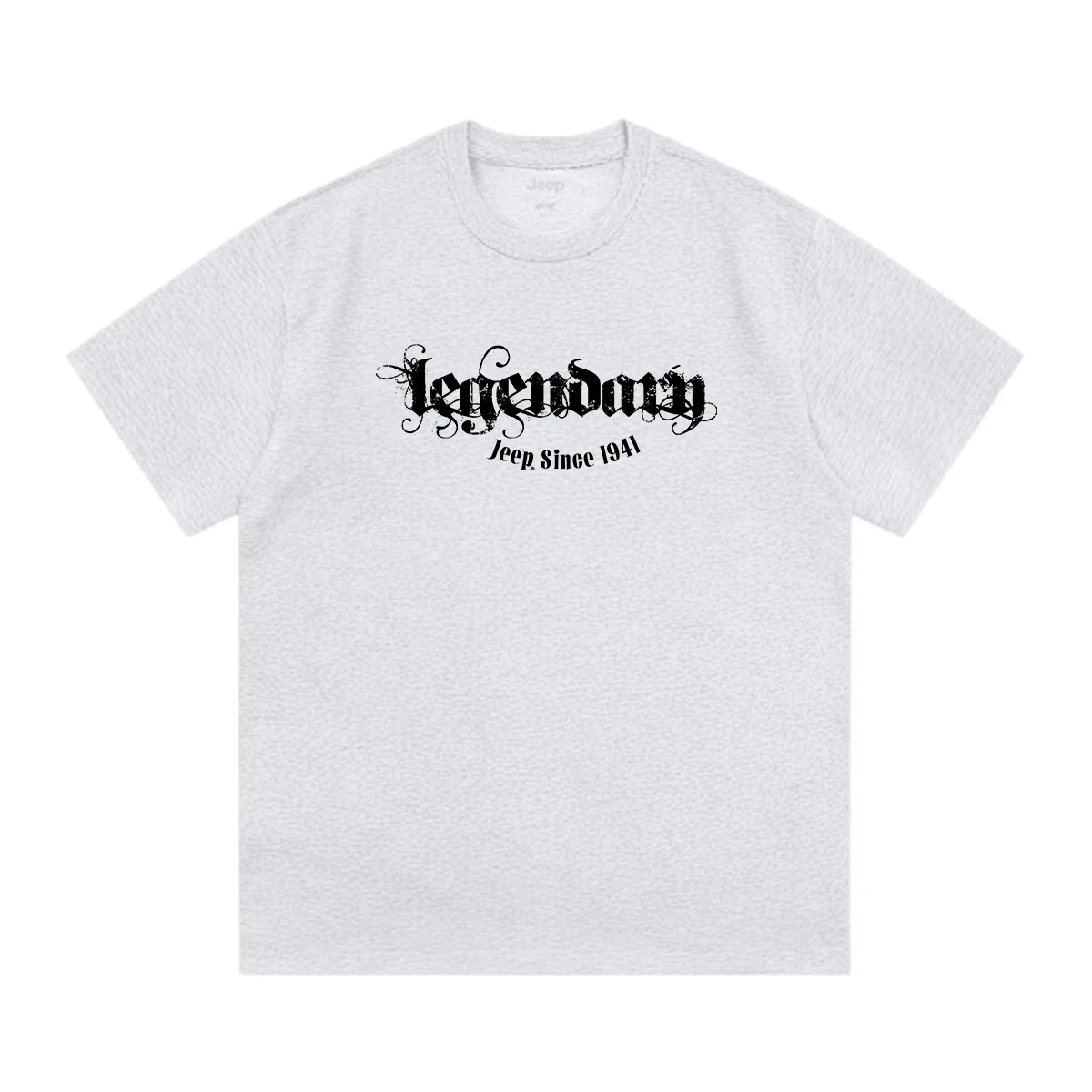 Футболка повседневная Crew Neck Jeep Heather Gray