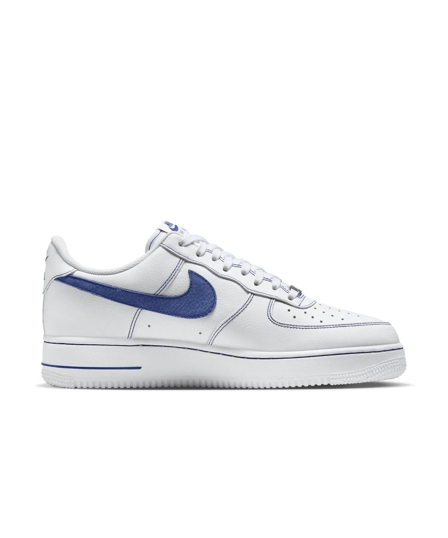 Унисекс кроссовки Nike Air Force 1 '07 LV8 из натуральной кожи белые — фото 2
