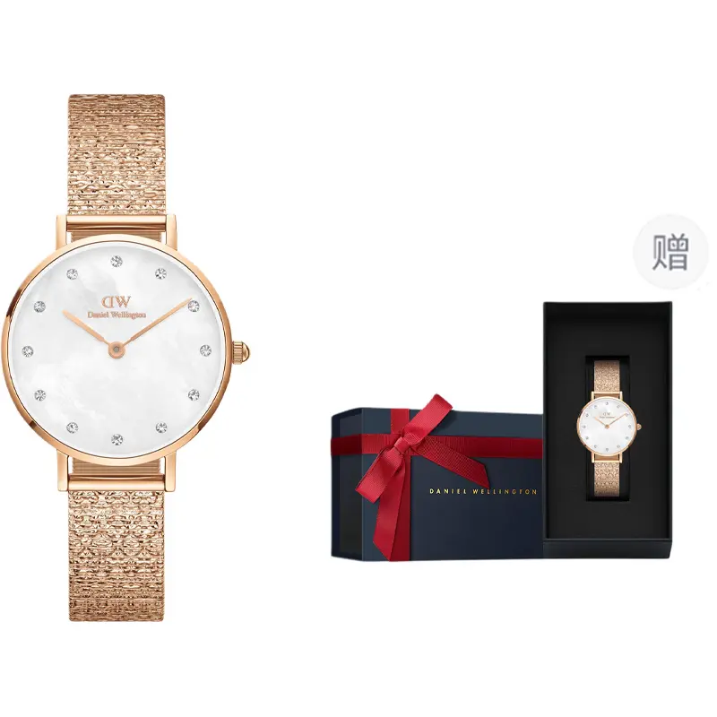 

DW/DanielWellington Часы Daniel Wellington Petite 28 Pressed Studio Watch, Classic Premium Blue Box