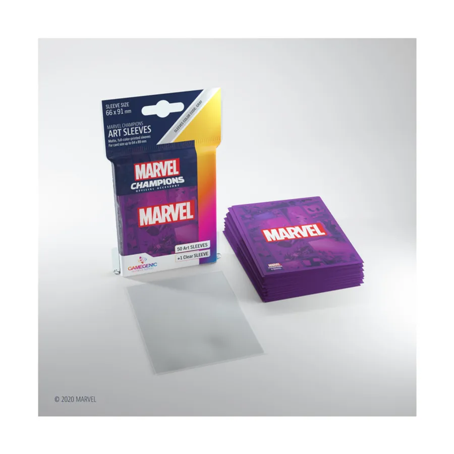 

Марвел Фиолетовый (51), Art Sleeves - Marvel Champions (GameGenic)