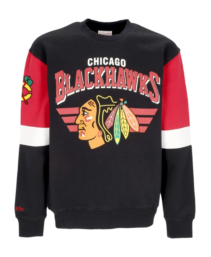 

Свитер Chicago Hawks с круглым вырезом Mitchell & Ness, мультиколор