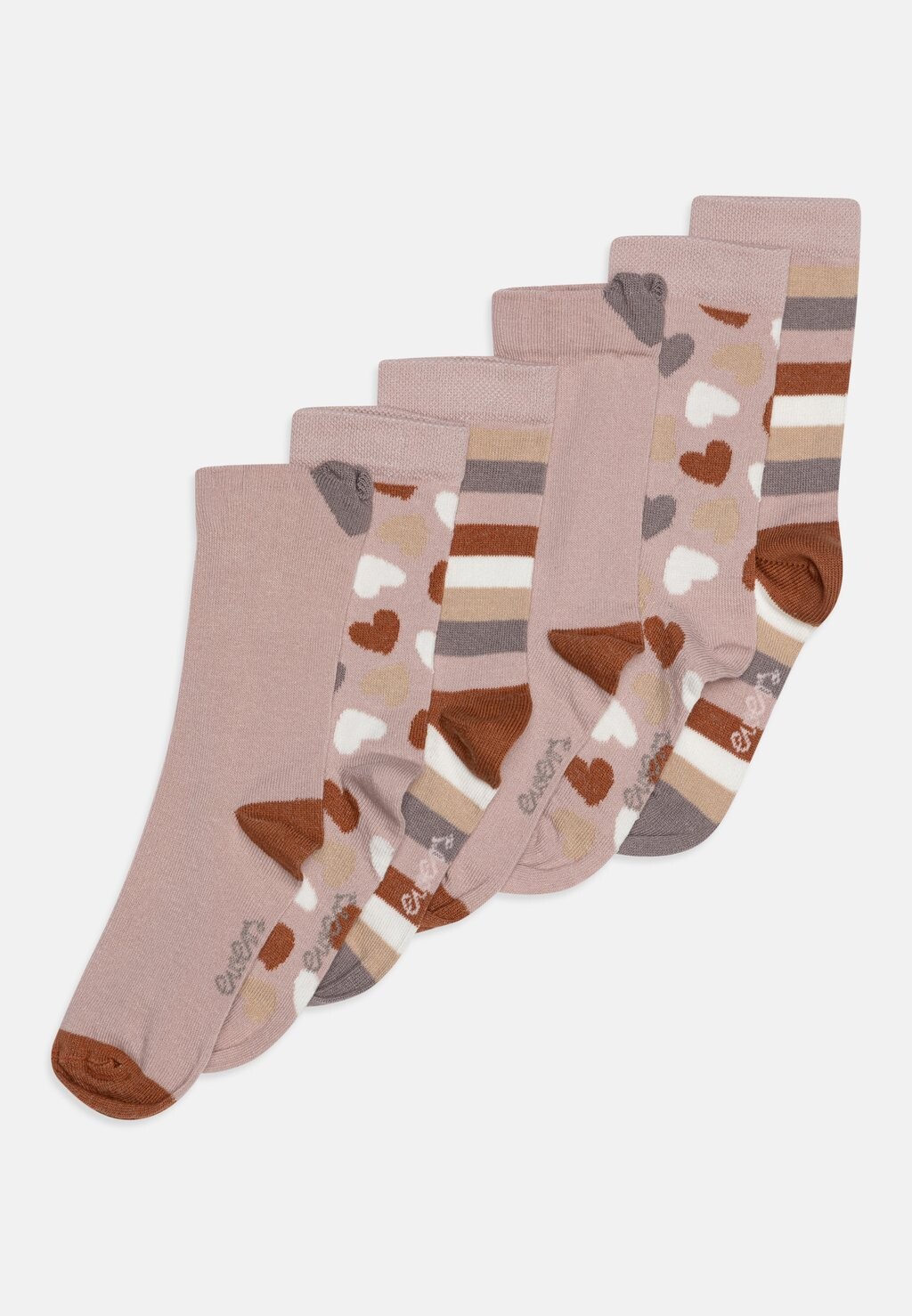 

Носки HEARTS 6 PACK Ewers, абрикос