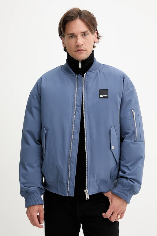 

Куртка-бомбер Karl Lagerfeld Jeans, синий