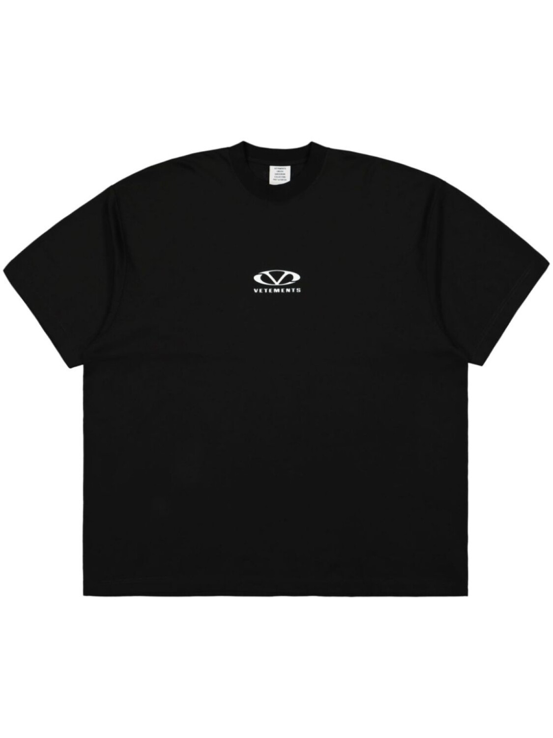 

VETEMENTS футболка с логотипом, черный