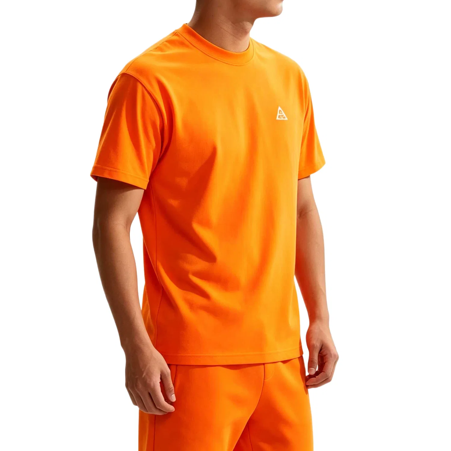 Футболка Nike ACG оранжево-белая — фото 3