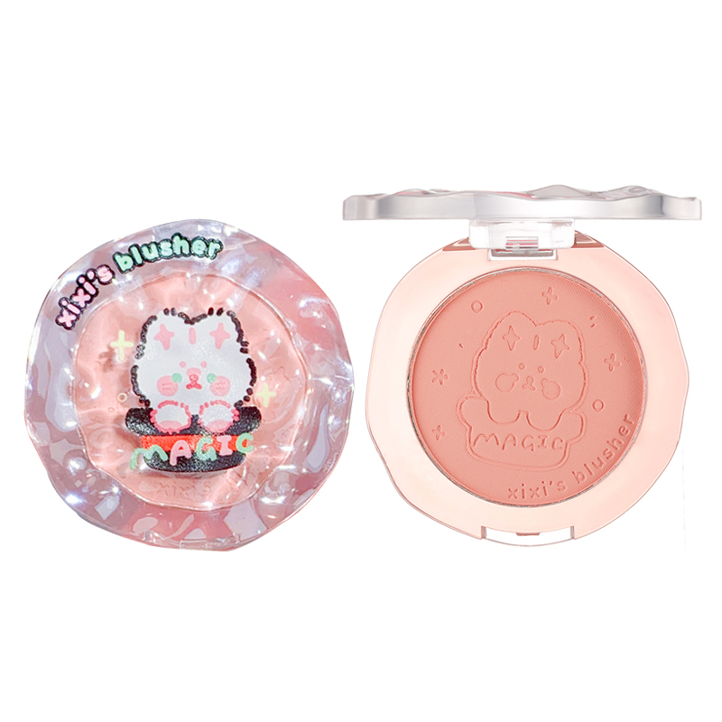 

Doll Baby Atmosphere Blush легко растушевывается, выравнивает тон кожи, осветляет XIXI
