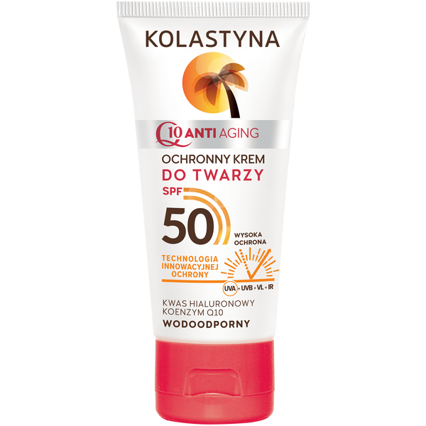 

Защитный крем для лица с фильтром spf50, 50 мл Kolastyna