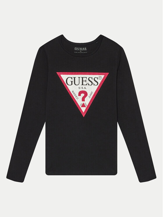 

Футболка стандартного кроя Guess, черный