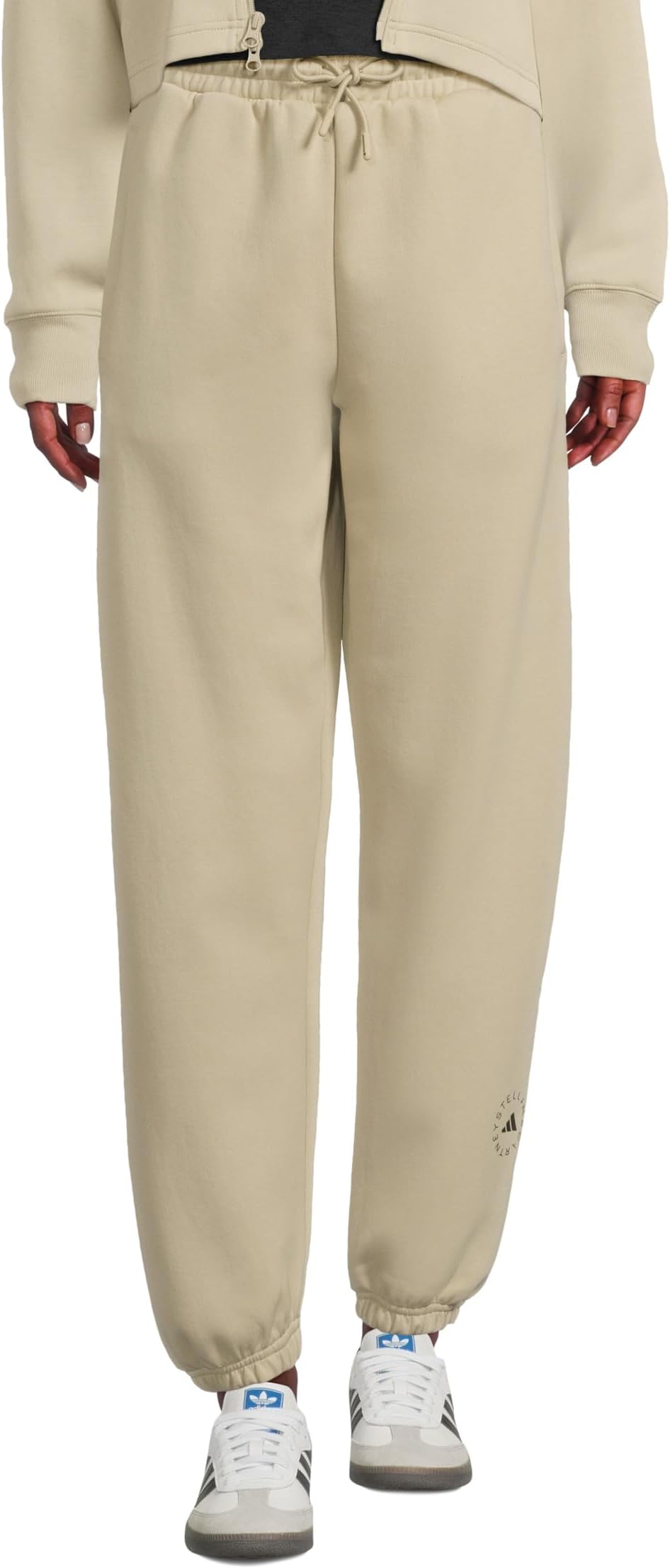 

Брюки adidas by Stella McCartney Loose Sweat Tracksuit Bottoms JI5168, цвет Desert Sand-Smc