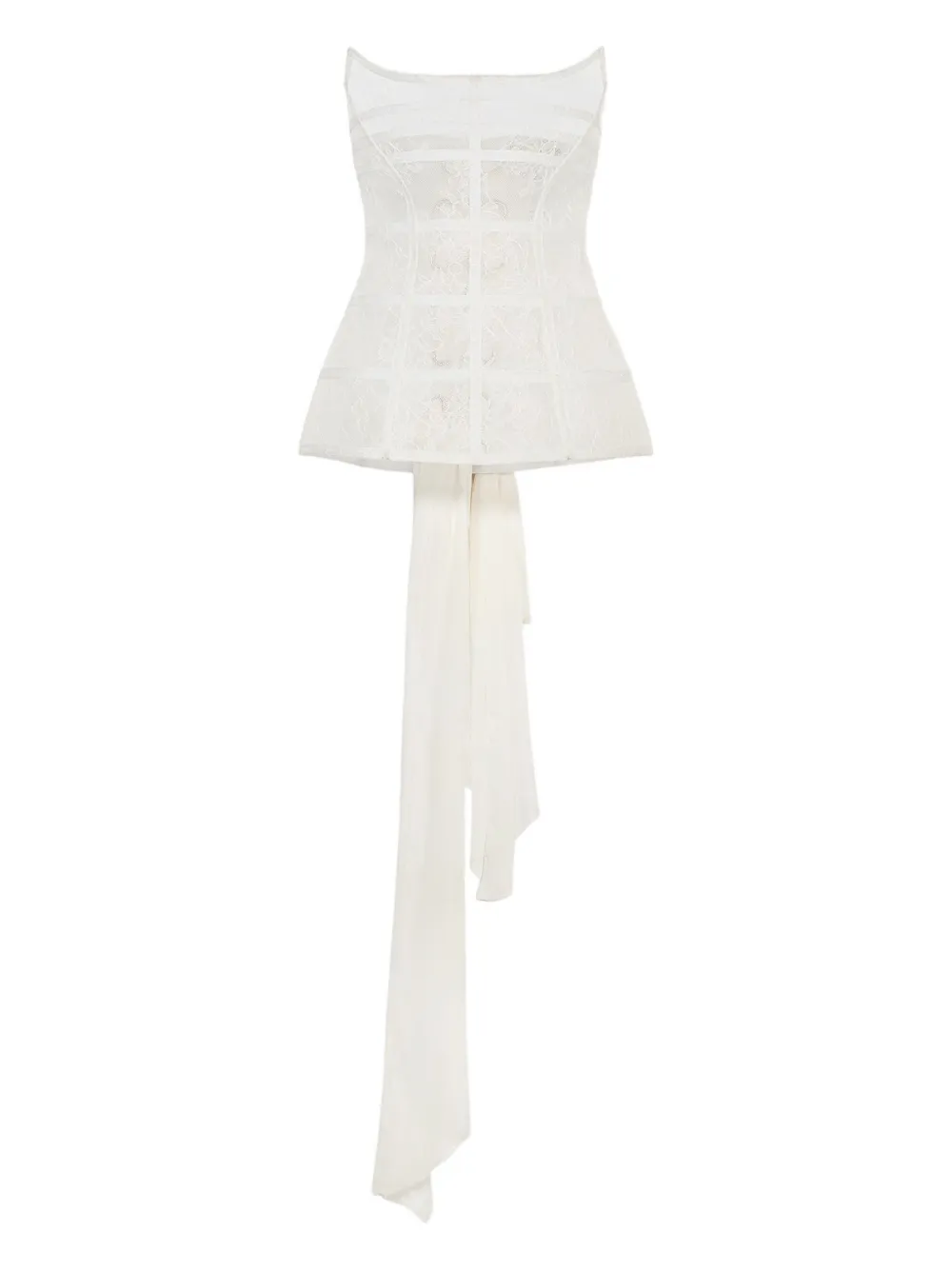 

Топ без бретелей BLUMARINE, белый