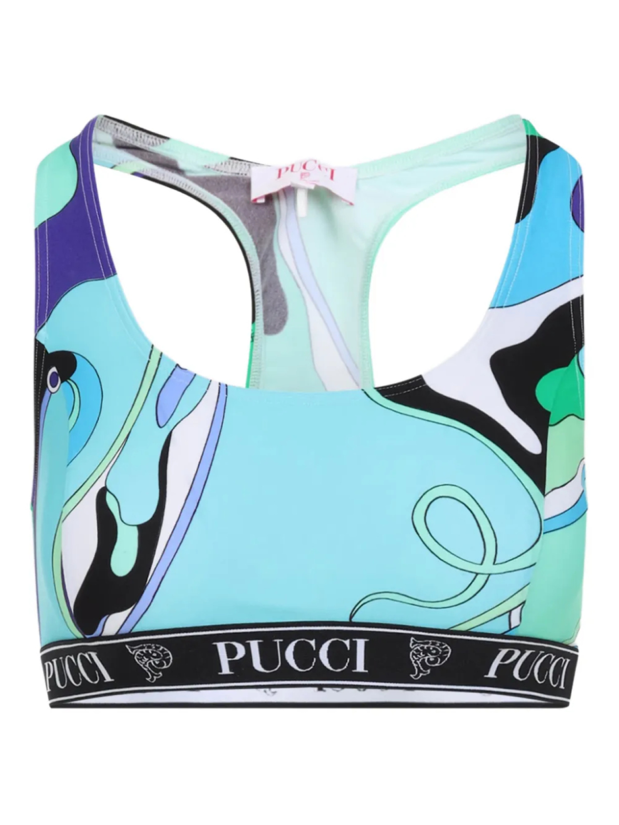 

Майка с графическим принтом PUCCI, синий
