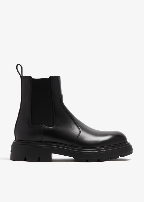 Феррагамо Долли Челси Ботинки Salvatore Ferragamo, черный