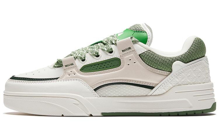 

Кроссовки ANTA AOJIE Skateboarding Shoes Women's Low-top White/Olive, белый