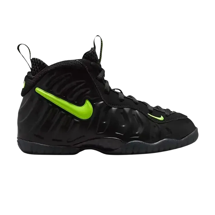 Кроссовки баскетбольные Nike Little Posite Pro PS Voltage 2026, черный