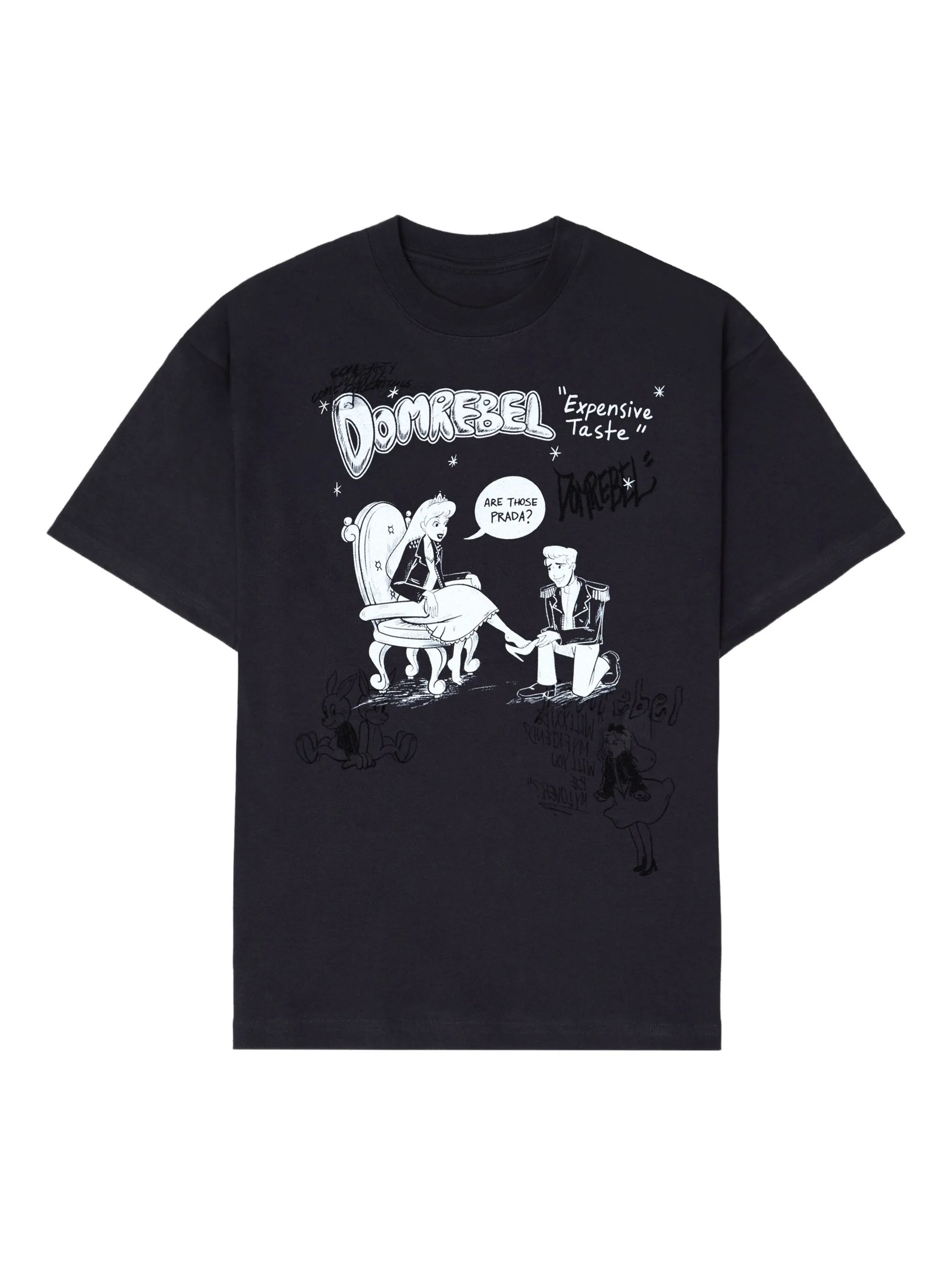 

Футболка Expensive Domrebel, черный