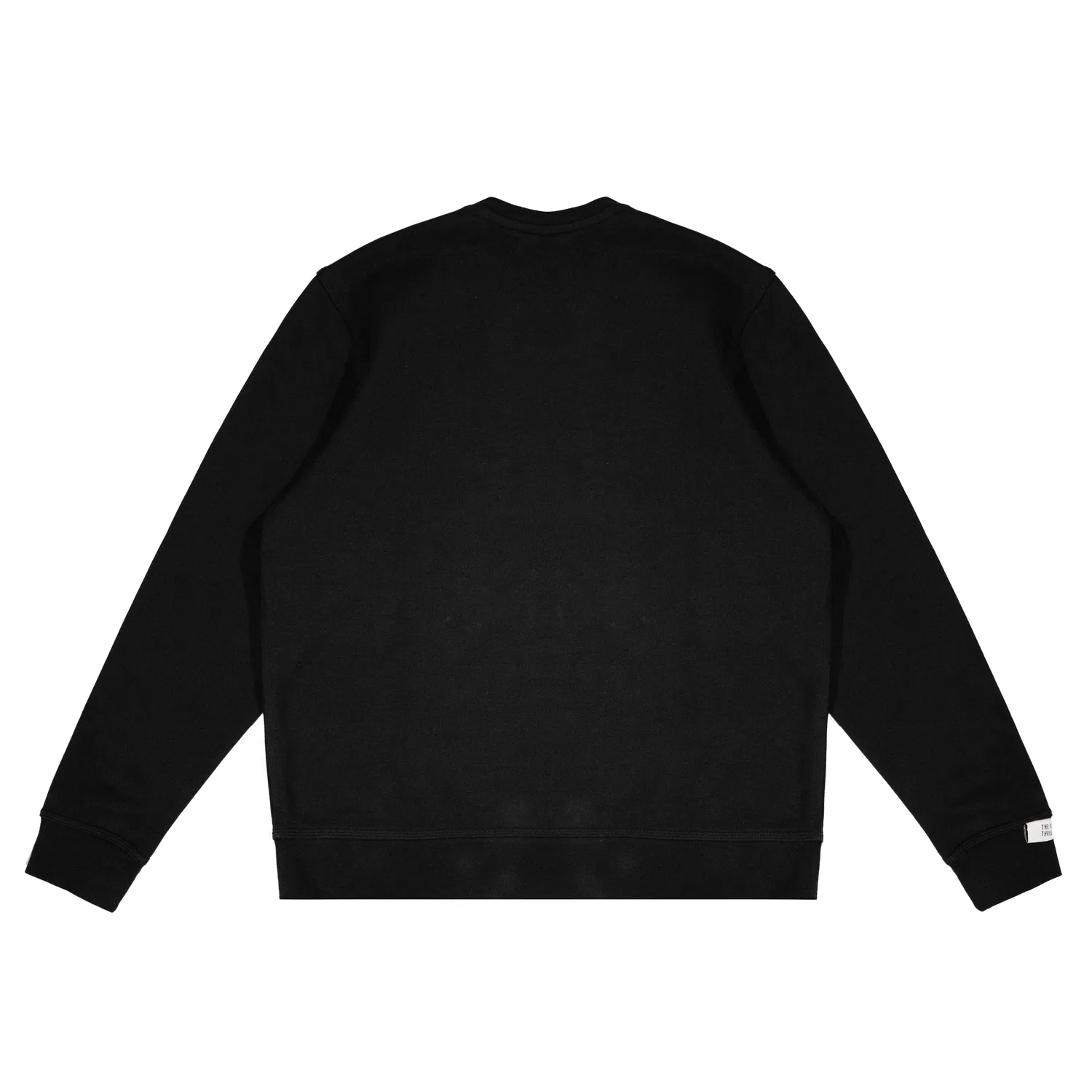 Толстовка LABEL Unisex Black с круглым вырезом, средней посадки Adidas — фото 4