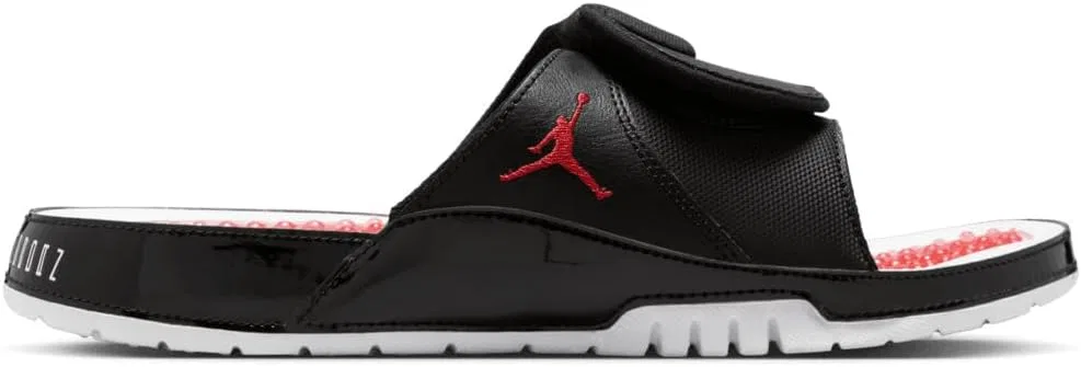 Мужские шлепанцы Jordan Hydro XI Retro (FN2452-006, черно-бело-красный) — фото 2