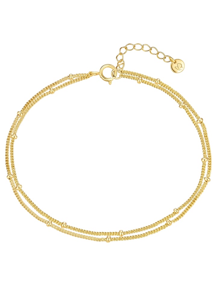 

Glanzstücke München Браслет из стерлингового серебра с отделкой из желтого золота