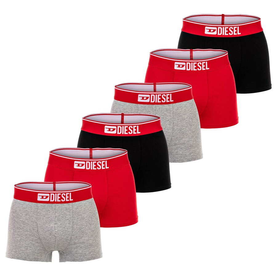 

Трусы DIESEL Boxer shorts, цвет grey/red/black