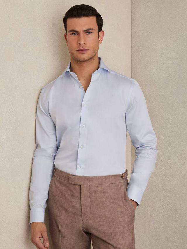 

Рубашка Storm Regular Fit Reiss, Soft Blue