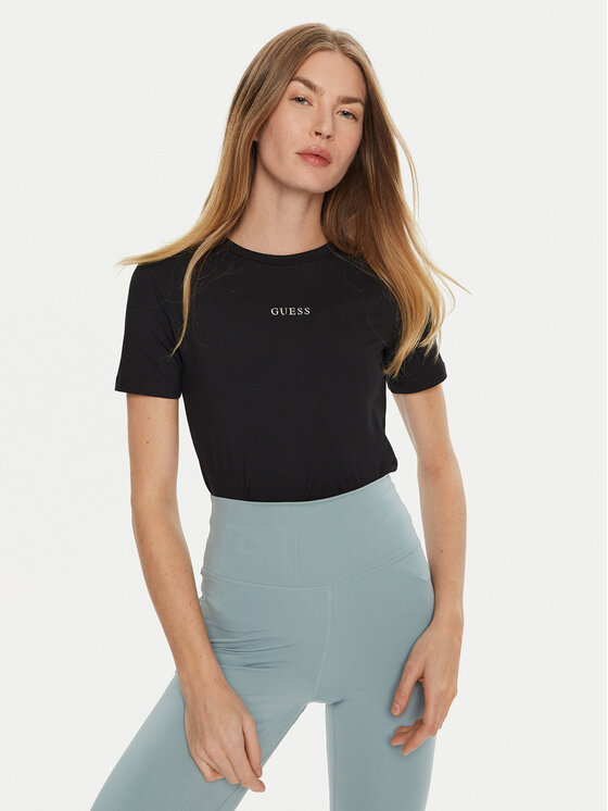 

Футболка regular fit Marika V4YI22 KCD02 Guess, черный