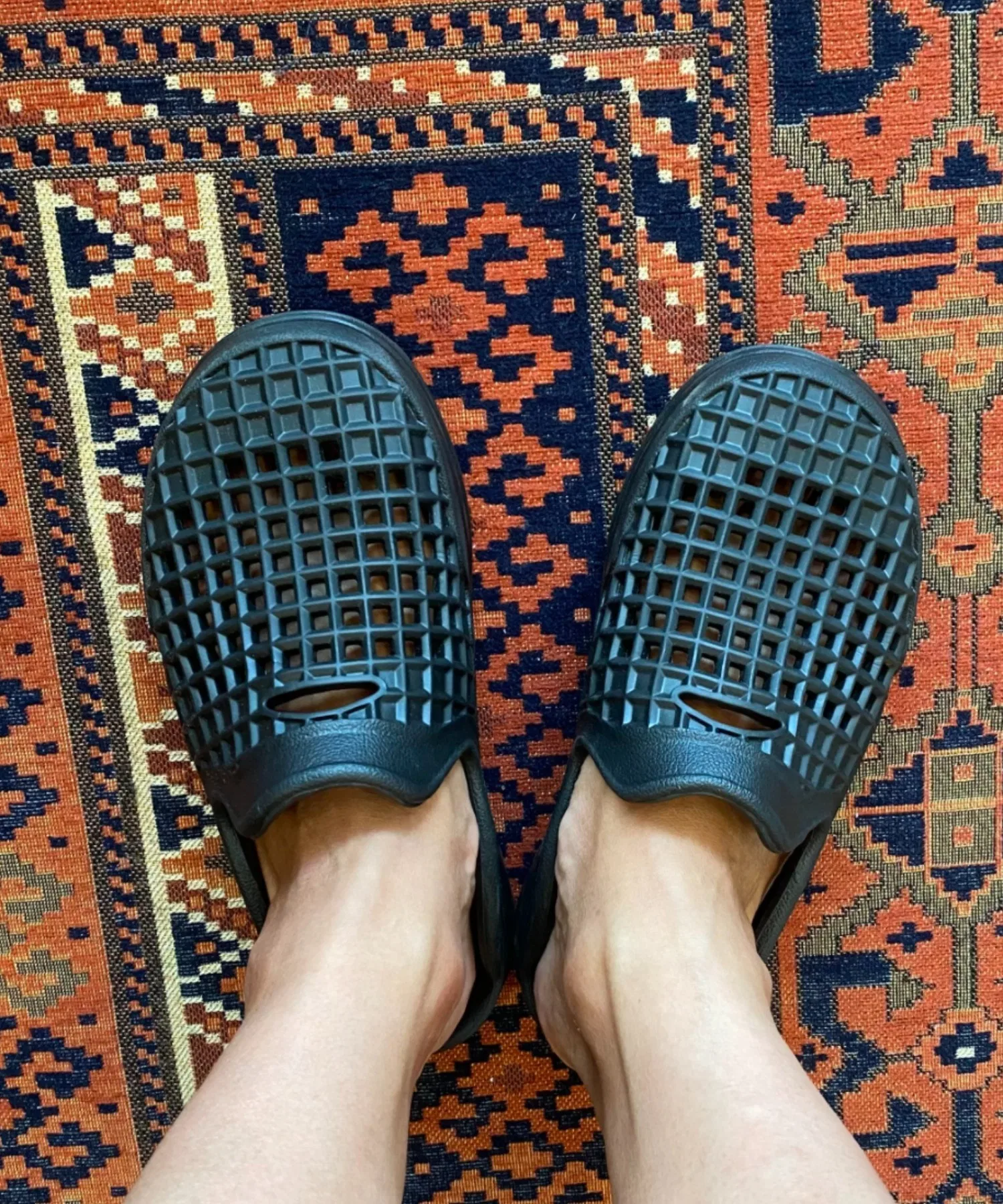 Унисекс сандалии Scenario Slip-on LUSSO CLOUD чёрные