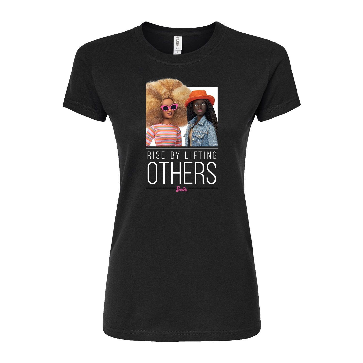 

Футболка с рисунком Барби для юниоров «Rise by Lifting Others» Licensed Character, черный